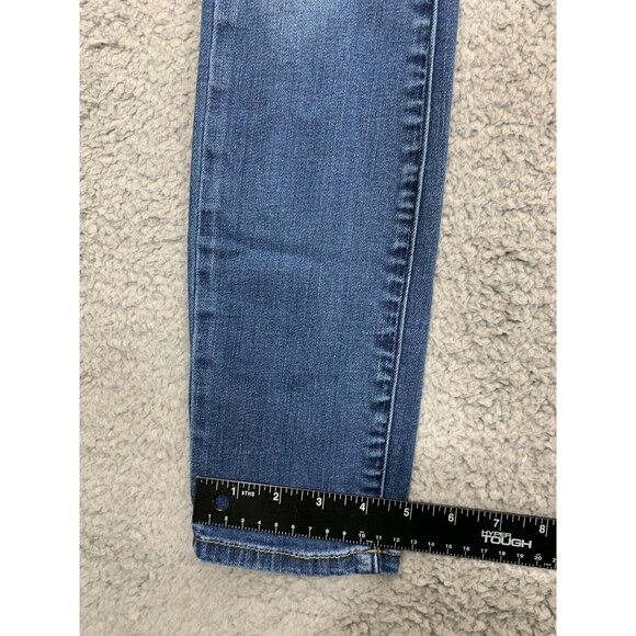 BLANKNYC The Reade 25 Classic Skinny Distressed Denim Blue Jeans 5 Pockets - Picture 10 of 11